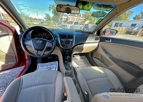 2016 Hyundai Accent Se из США, поврежденный, VIN KMHCT4AEXGU977716